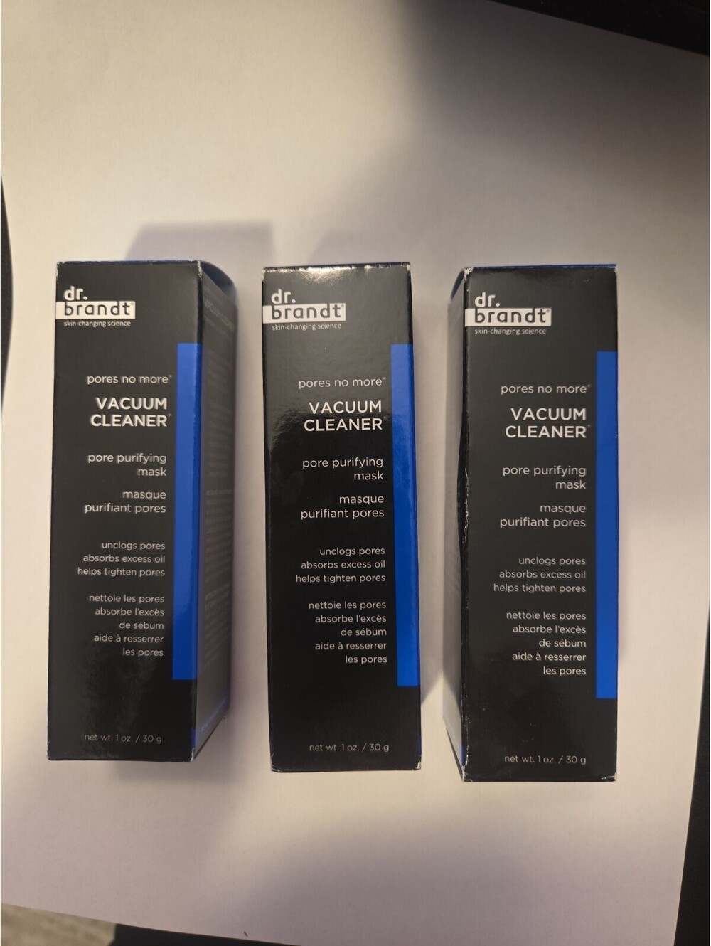 Dr Brandt 1 Oz Pores No More Vacuum Cleaner Pore Purifying Mask SEALED